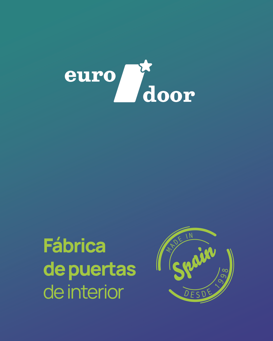 Puertas de interior para promociones de viviendas